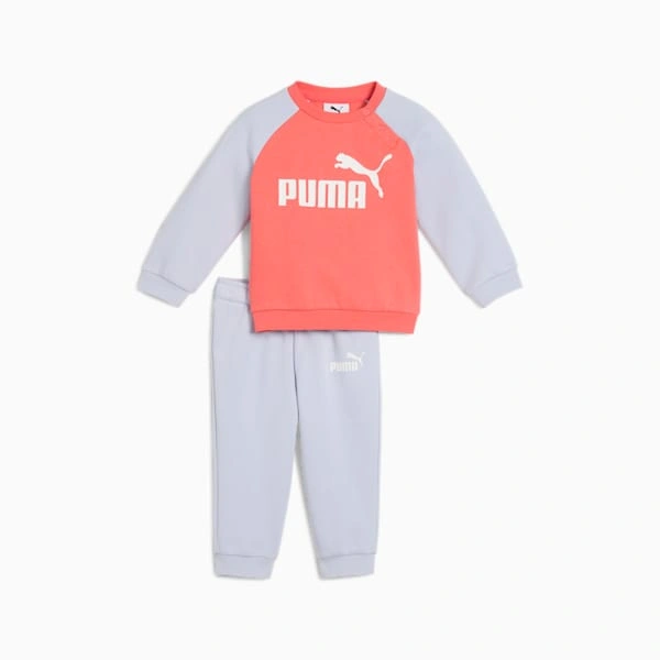 Completo Raglan PUMA Minicats Essentials: Comfort e stile per i tuoi piccoli!